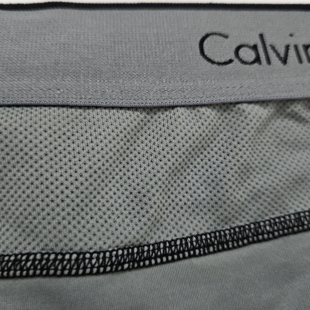 Men's Calvin Klein Athletic Cycle Short Boxers Briefs Gray U1736 Large